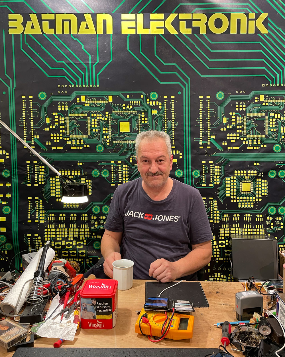 Muharrem Batman im Repair Café